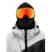 Rekd Ascent MagSphere Black w Chromatic Torch Snow Goggles